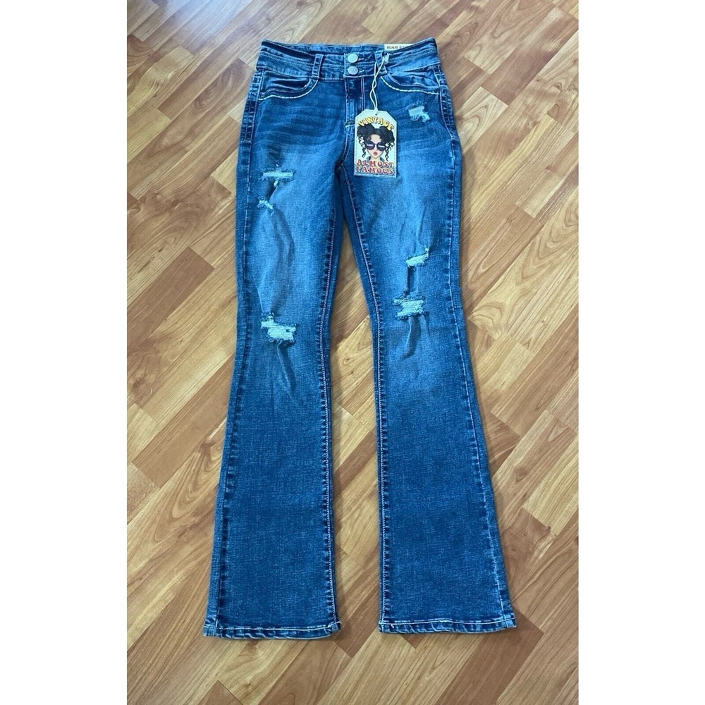 Vintage Almost Famous High Rise Bootcut Jean - Picture 2 of 4